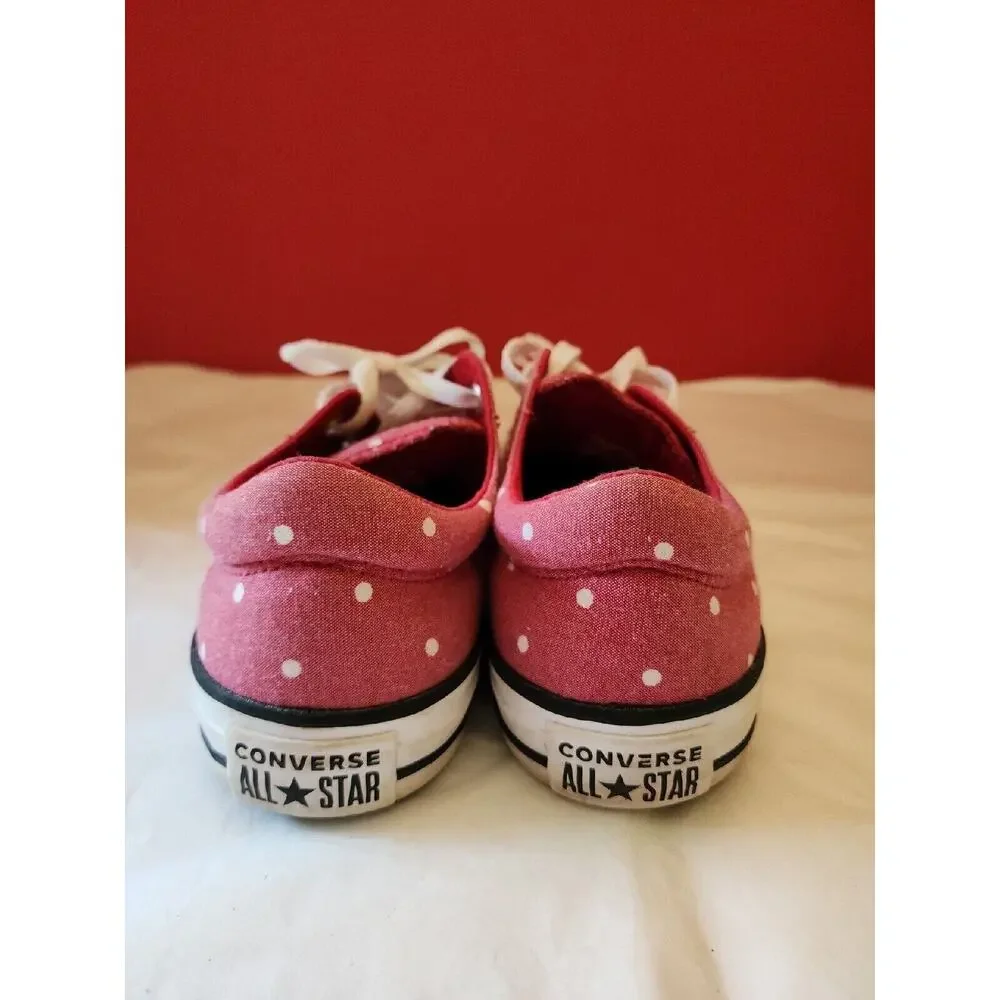 Converse Allstars Shoes Gym Red Gold White 560690C Womens 10 Fast Ship